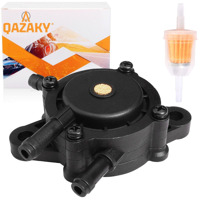 QAZAKY Fuel Pump Compatible with EZGO Gas Club Car Golf Cart 295cc 350cc Robin 4-cycle Engine Kawasaki FE290 FE350 Yamaha G16 G18 G19 G20 G22 G27 G29 72873G01 Marathon TXT RXV ST Medalist DS Precedent - Image 1